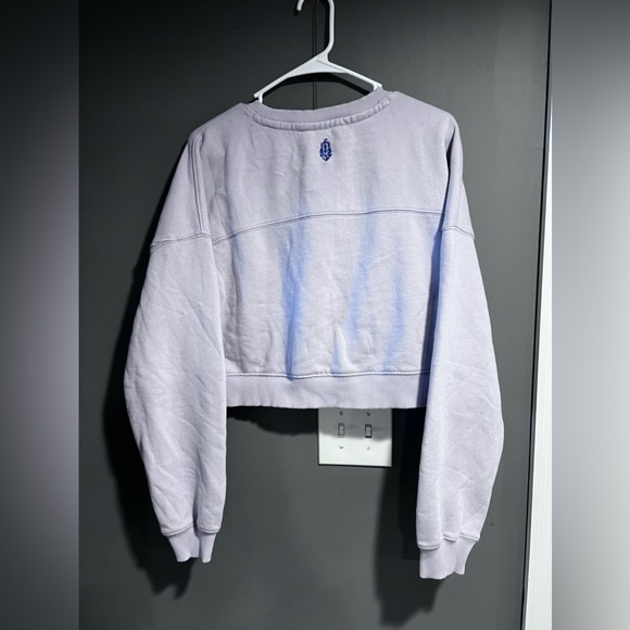 Free People on your mark pullover cropped sweatshirt - Picture 4 of 6